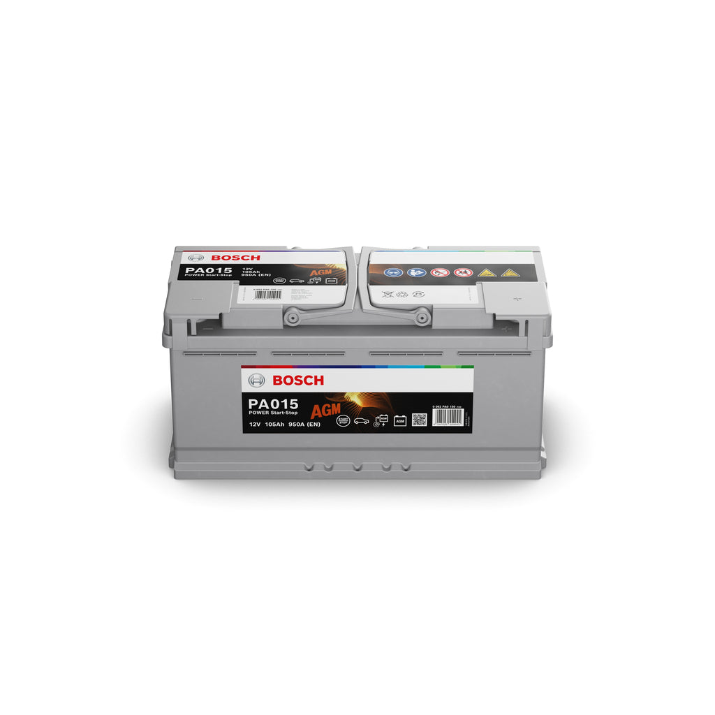 BOSCH POWER AGM 12V 105AH (950A; 394X175X190)