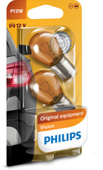 SET 2 BECURI SEMNALIZARE PY21W 12V (blister) PHILIPS