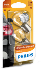 SET 2 BECURI P21W 12V BA15S BLISTER PHILIPS