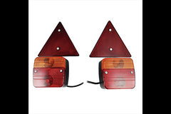 KIT MAGNETIC LAMPI REMORCA CU CABLU LUNG DE 7M. CABLU INTRE LAMP JBM