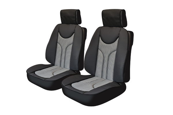 HUSE SCAUN ANATOMIC NEGRU - SET 2 BUC
