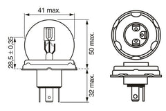 BEC 12V R2 45W / 40W PURE LIGHT BOSCH