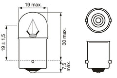 BEC 24V R5W 5W ECO TRUCK SET 10 BUC BOSCH