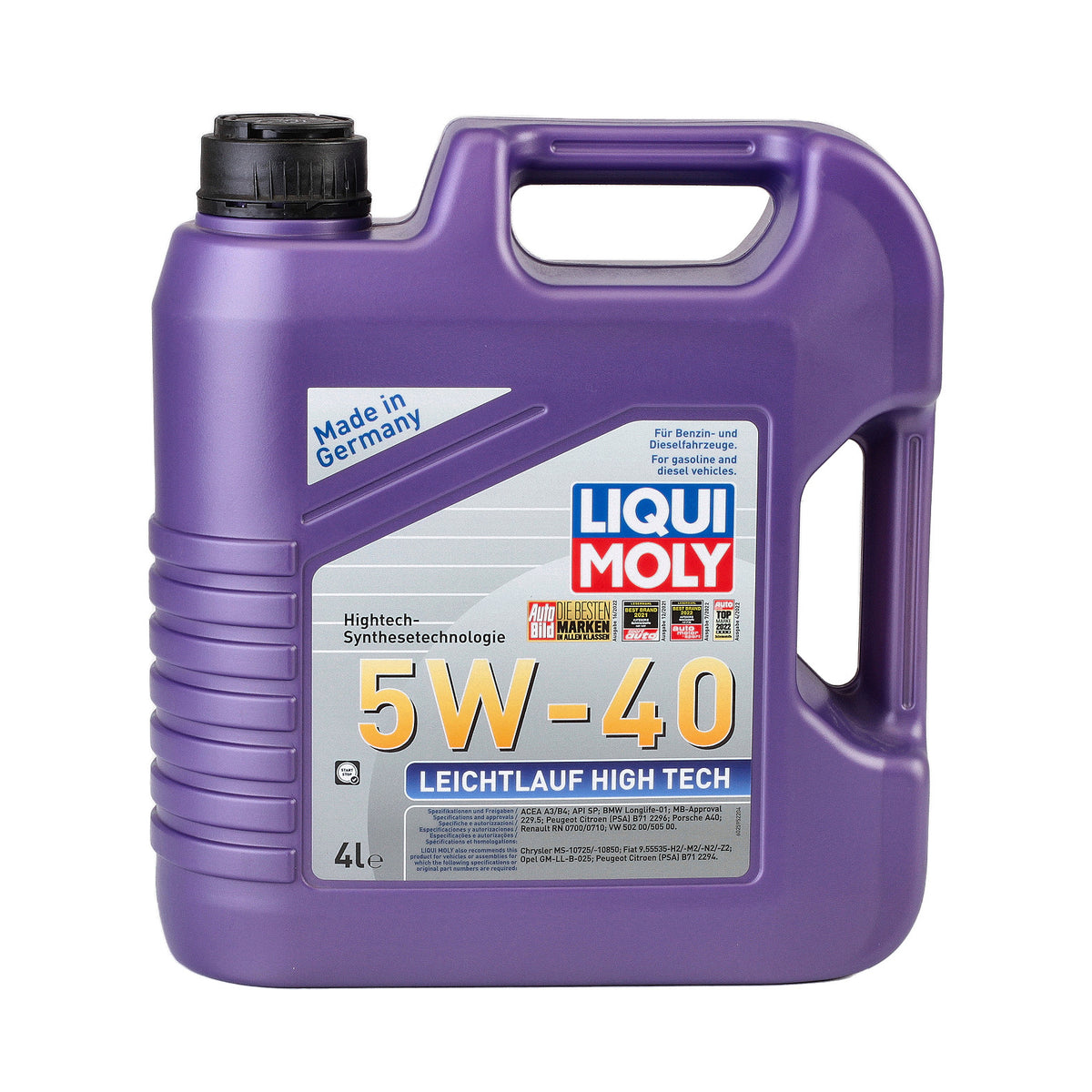 Ulei motor Liqui Moly Leichtlauf High Tec 5W40 (2595) 4L