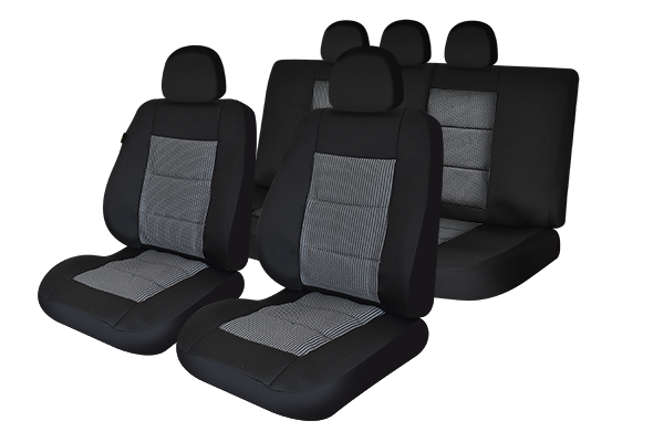 SET HUSE SCAUN PREMIUM LUX NEGRU UMB1