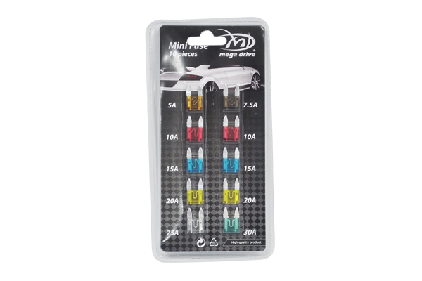 MINISIGURANTE FUZIBILE PLATE 10 BUC BLISTER