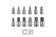 SET DE 12 PIESE 1/2` IMBUSURI HEX. JBM