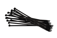 COLIERE NYLON NEGRE 3.6*200 MM SET 100 BUC