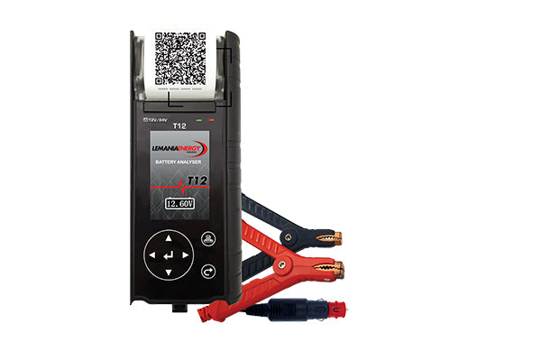 TESTER PROFESIONAL DE BATERII CU IMPRIMANTA SI ANALIZOR SISTEM ELECTRIC 12-24V LEMANIA