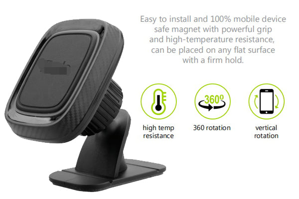 SUPORT TELEFON MAGNETIC AUTO CU FIXARE PE BORD