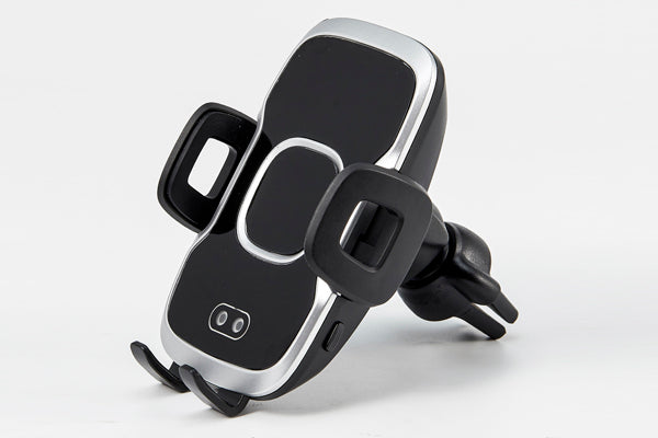 SUPORT TELEFON AUTO SMART CU INCARCARE WIRELESS FAST CHARGE SI FIXARE IN GRILA DE VENTILATIE