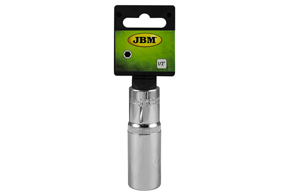 TUBULARA CROMATA HEXAGONALA LUNGA 1/2` 19 MM JBM