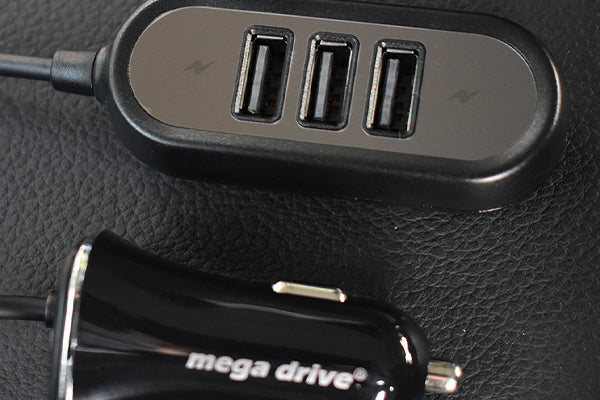 INCARCATOR AUTO 4XUSB 5.8A (2.4A FATA SI 3.4A SPATE) CU EXTENSIE 1.4M