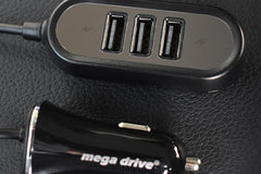 INCARCATOR AUTO 4XUSB 5.8A (2.4A FATA SI 3.4A SPATE) CU EXTENSIE 1.4M