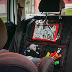 HUSA PROTECTIE PENTRU SCAUN AUTO COPII CU BUZUNAR TABLETA