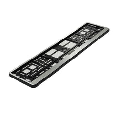 SUPORT NUMAR INMATRICULARE MEGA DRIVE CHROME BRUSH 1 BUC