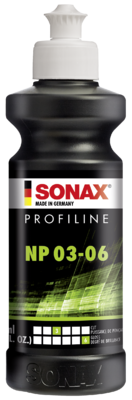 PASTA POLISH ABRAZIVA FINISH NP 03-06 PROFILINE, LUSTRUIRE FARA HOLOGRAME 250ML SONAX