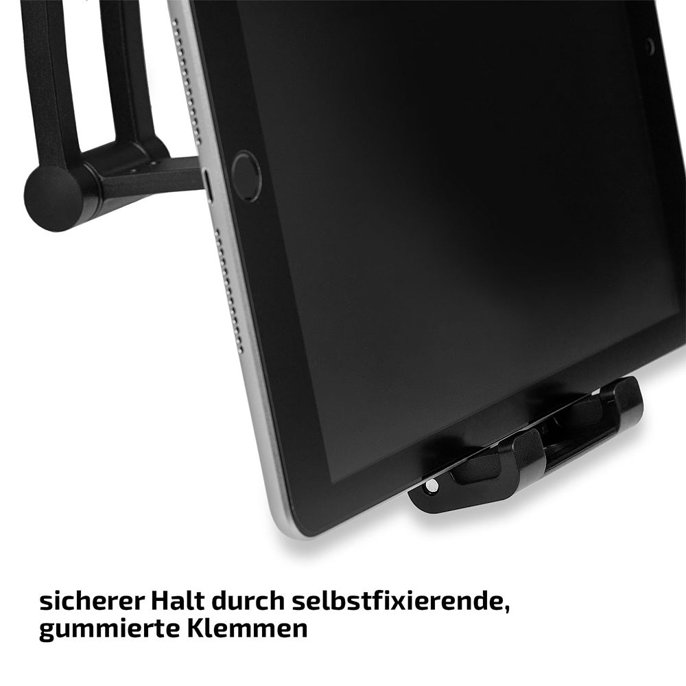 SUPORT AUTO FLEXIBIL PREMIUM PENTRU TABLETA CU PRINDERE IN TETIERA
