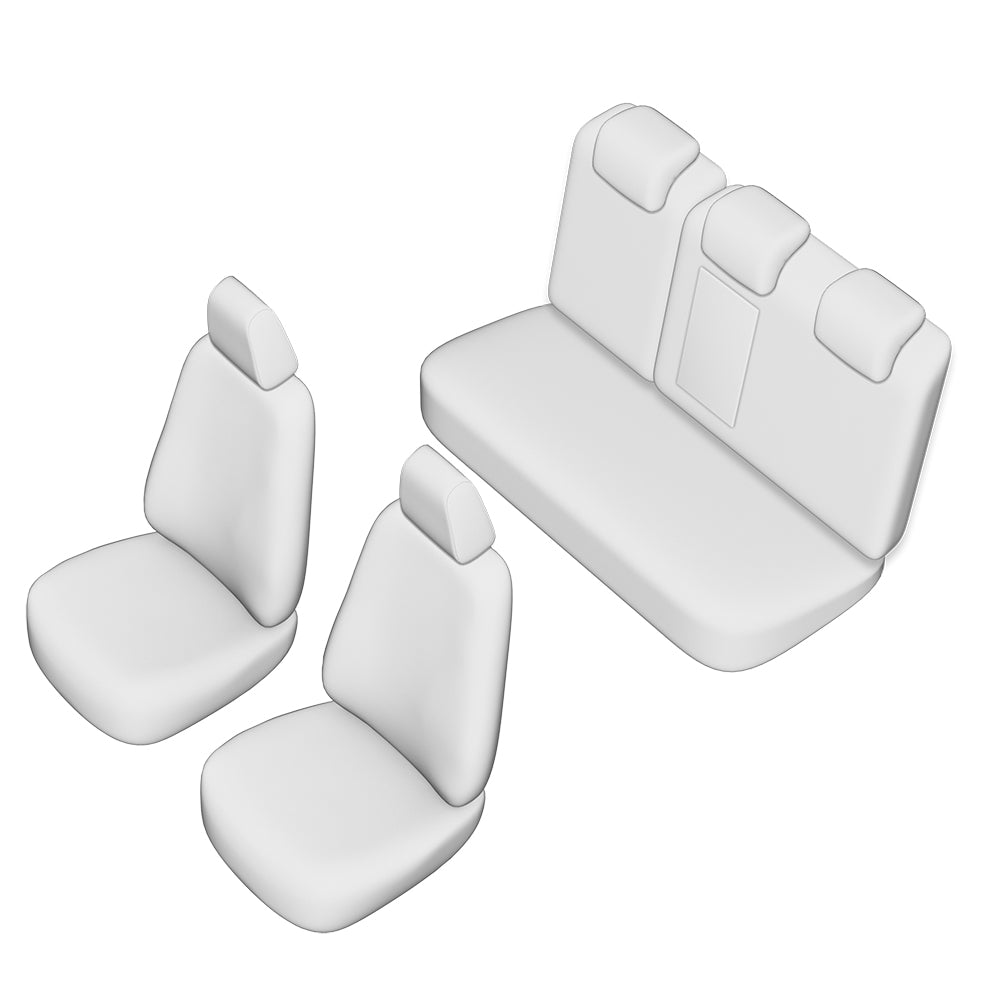 SET HUSE SCAUN UMBRELLA PENTRU NISSAN QASHQAI 2007-2014 (BANCHETA FRACTIONATA) CU TETIERE SPATE IN FORMA DE L