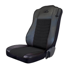 SET HUSE SCAUN TRUCK UMBRELLA PENTRU MERCEDES ACTROS 18-42 EURO 6PIELE ECOLOGICA NEAGRA + VELVET NEGRU (2016-)