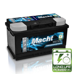 MACHT SILVER POWER 12V 85 AH (800 A; 315X175X175)