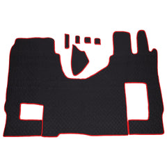 SET COVORASE PIELE ECOLOGICA TRUCK UMBRELLA PENTRU MERCEDES ACTROS 1845 MP4 EURO 6. NEGRU