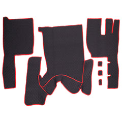 SET COVORASE PIELE ECOLOGICA TRUCK UMBRELLA PENTRU VOLVO FH12 2005-2021 MANUAL. NEGRU TIP 1