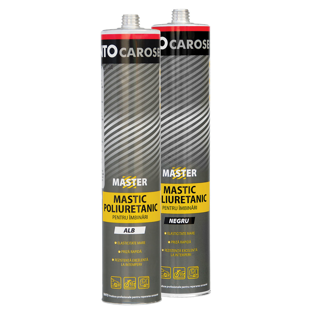 MASTIC POLIURETANIC MASTER ALB - 310 ML SINTO