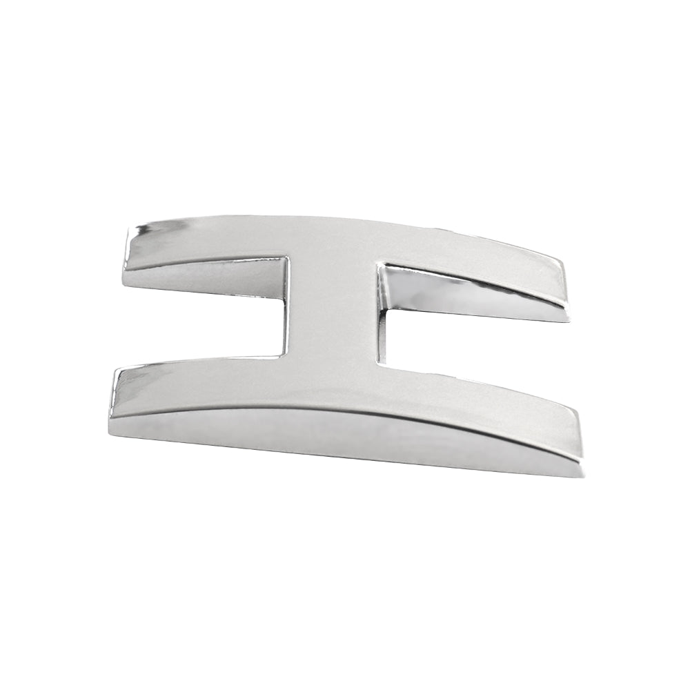 ORNAMENT AUTO 3D. LITERA H. 26 MM. CROMAT