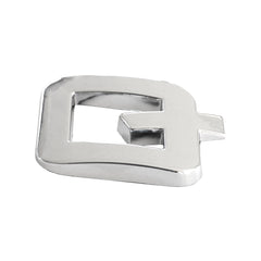 ORNAMENT AUTO 3D. LITERA Q. 26 MM. CROMAT