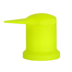 SET 10 BUCATI CAPAC PLASTIC PENTRU PREZON ROATA CU INDICATOR 33 MM NEON