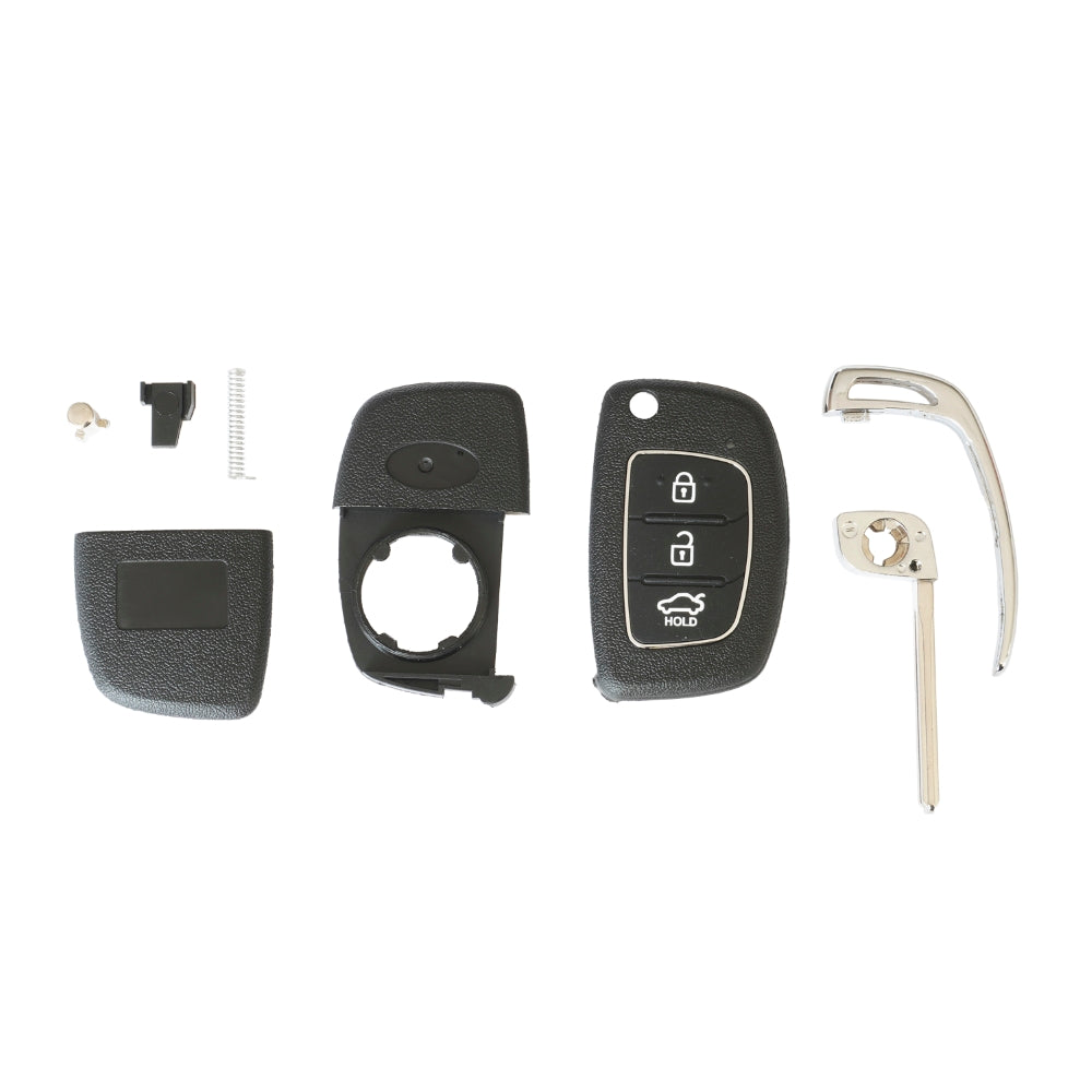 CARCASA CHEIE CONTACT PENTRU HYUNDAI I20 / I30, 3 BUTOANE, CU CHEIE