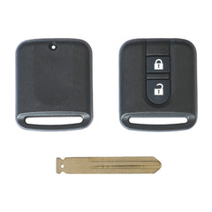 CARCASA CHEIE CONTACT PENTRU NISSAN JUKE / MICRA / NAVARA / QASHQAI / X-TRAIL, 2 BUTOANE, CU CHEIE