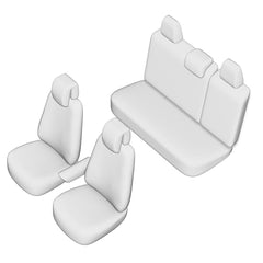 SET HUSE SCAUN UMBRELLA PENTRU RENAULT MEGANE 2016- (BANCHETA FRACTIONATA) (FARA COTIERA SPATE. TETIERE FATA IN FORMA DE U)