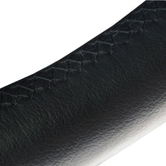 HUSA VOLAN CU SNUR PIELE NATURALA NEGRU 39-40 cm