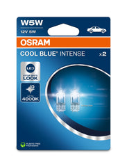 SET 2 BECURI 12V W5W COOL BLUE INTENSE NextGen BLISTER OSRAM