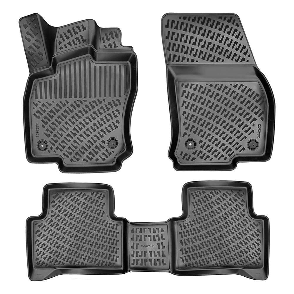 SET COVORASE AUTO CAUCIUC UMBRELLA PENTRU VW TOURAN II 2015-