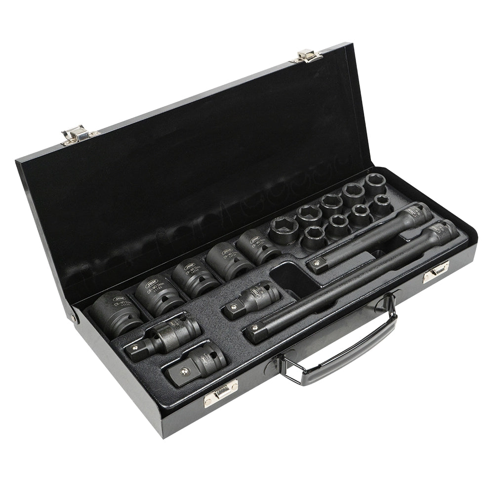 SET DE 14 TUBULARE DE IMPACT SCURTE 1/2` JBM