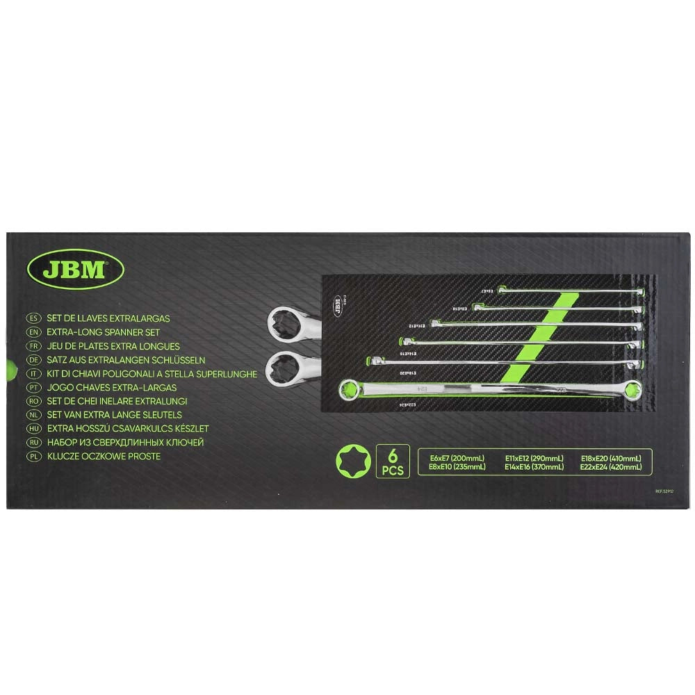 SET DE 6 CHEI INELARE EXTRALUNGI TORX JBM