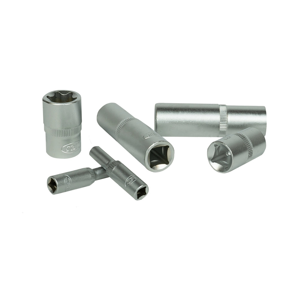 SET 28 TUBULARE TORX SCURTE SI LUNGI JBM