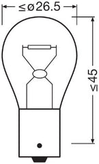 BEC CAMION 24V P21W ORIGINAL SET 10 BUC OSRAM