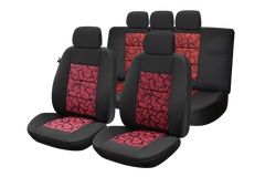 SET HUSE SCAUN PREMIUM LUX - ROSU