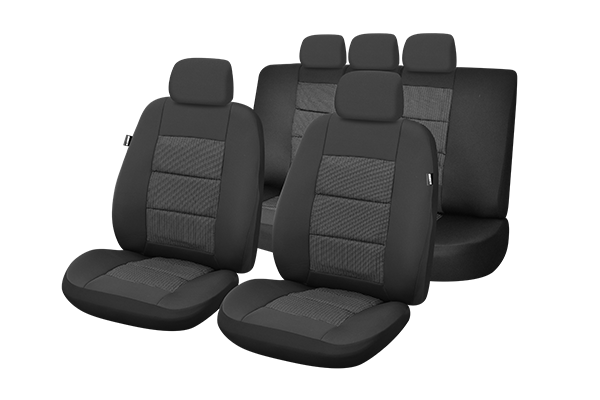 SET HUSE SCAUN PREMIUM LUX NEGRU UMB4