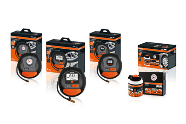 KIT REPARATII ANVELOPE (COMPRESOR + SPRAY REPARATII ANVELOPE) TYRESEAL KIT OSRAM