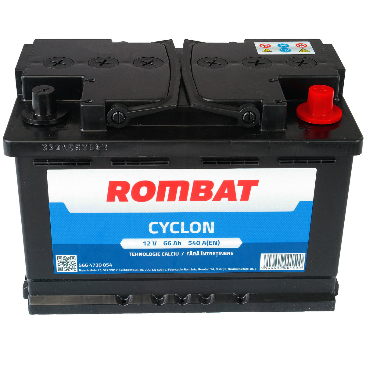 Acumulator Rombat Cyclon 66 Ah