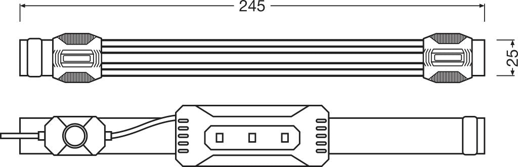 LANTERNA DE FRUNTE OSRAM FLEXIBLE HEAD TORCH LEDIL414