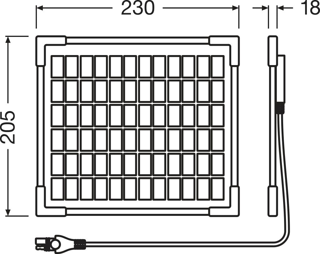 PANOU SOLAR AUTO 5W OSRAM