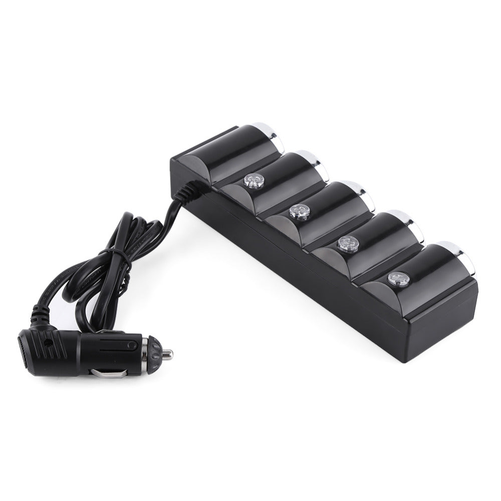 INCARCATOR AUTO PNI LIGHTER 04 CU 4 IESIRI BRICHETA 12V/24V SI 2 IESIRI USB (1A), INDICATOR LED