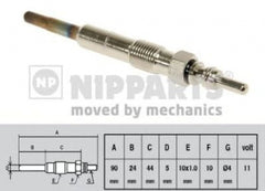 Bujie incandescenta NISSAN MICRA III K12 NIPPARTS J5715014