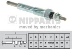 Bujie incandescenta OPEL ASTRA F combi 51 52 NIPPARTS J5719003